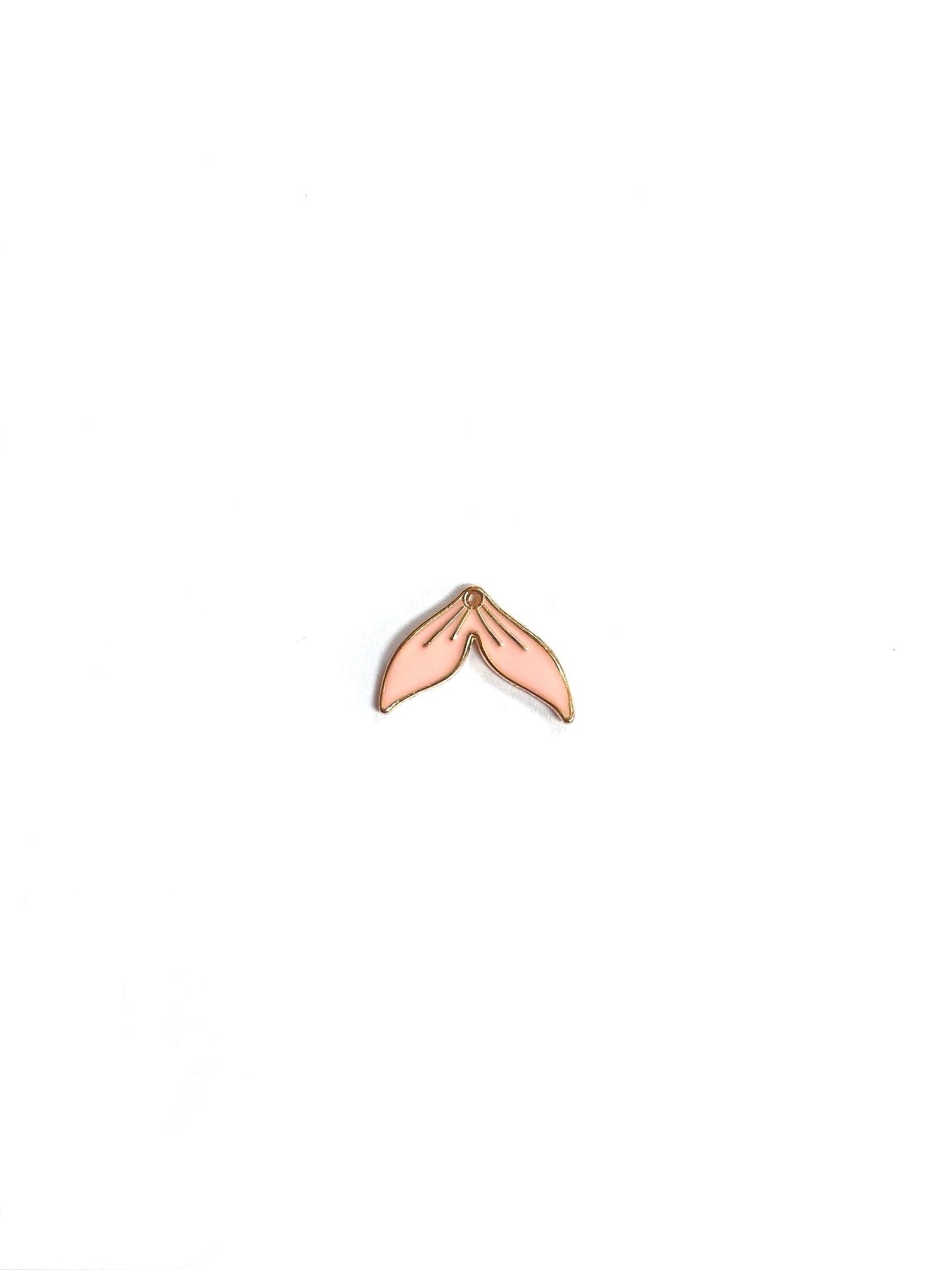 Pink/Gold Mermaid Tail Charm Mane Drop
