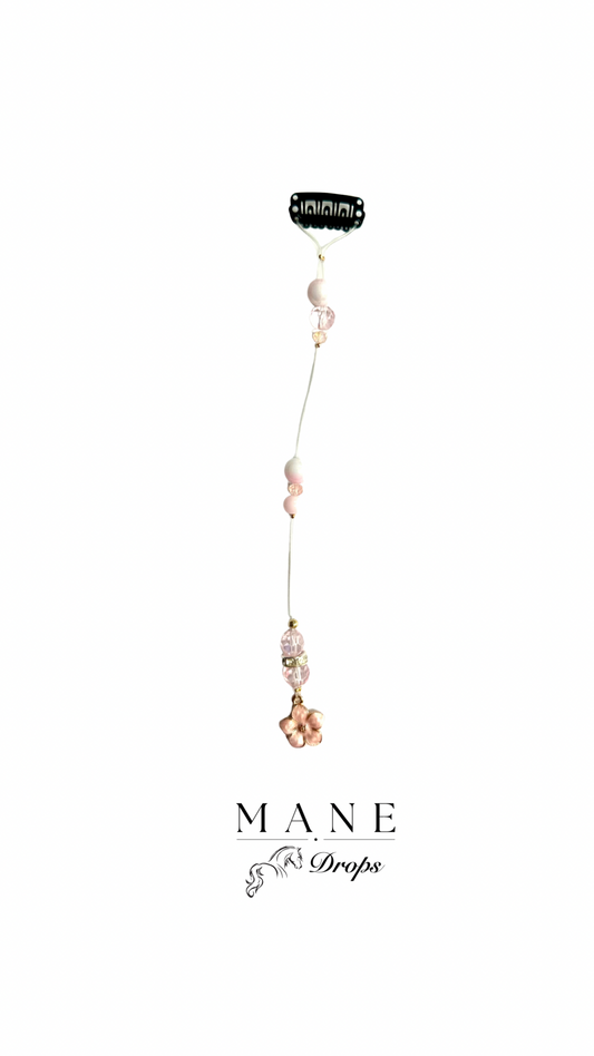 Blue/Gold Turtle Charm Mane Drop